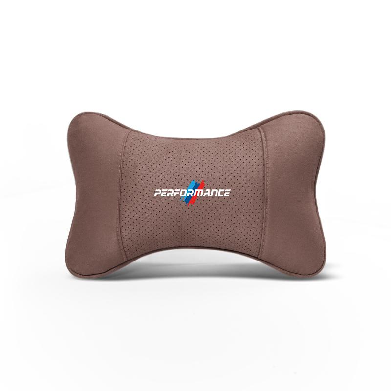 1pcs Car Headrest with Soft Suede Upholstery Valve Cap For BMW X1 X2 X3 X5 X4 X6 X7 iX3 F20 F10 F07 E70 E46 E90 E92 E60 E39
