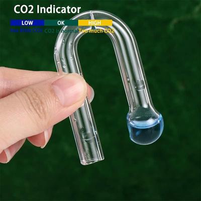 Dlouhodobý tester akvária Monitor PH Příslušenství Akvárium Monitor CO2 Indikátor Monitor Difuzér CO2 Skleněný Drop Checker