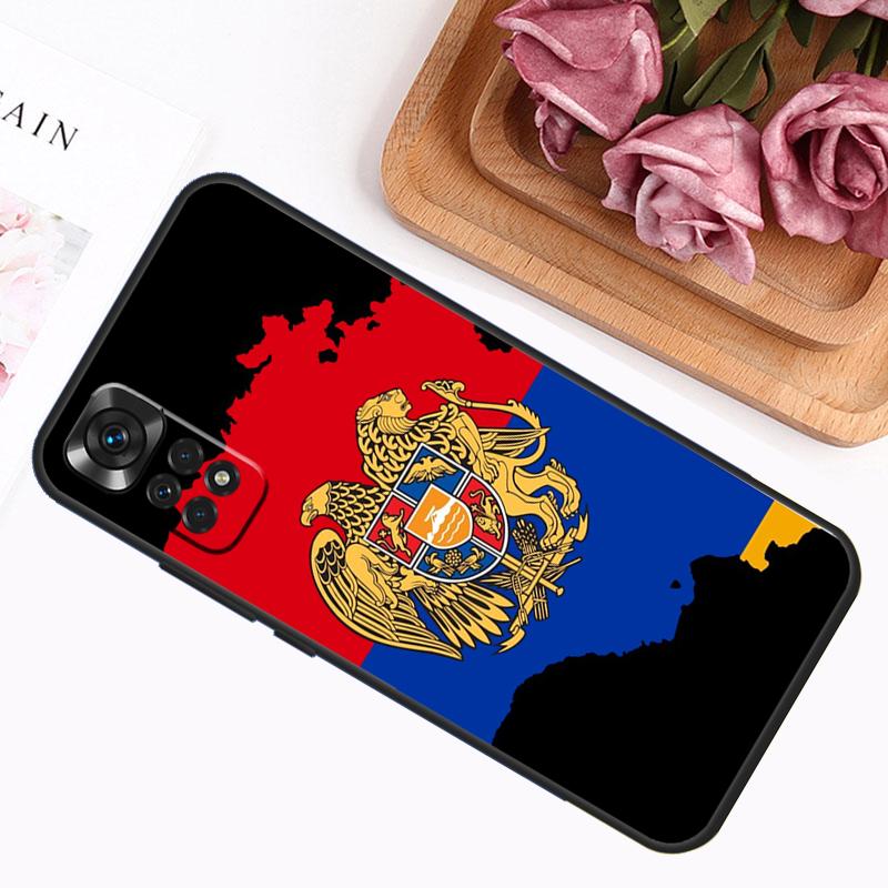 Armenia Armenian Flag Case For Xiaomi Redmi Note 14 12 11 9 10 13 Pro 9S 10S 11S 12S Redmi 13C 14C 10C 12C Cover
