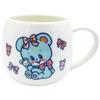 Sun Art Hugly Round 12 X 8 320 Made In Perfect As a Birthday Product "Swimmer" Mug, Approx. Cm, Approx. Ml, White, Japan, Gift. Code San4585-1