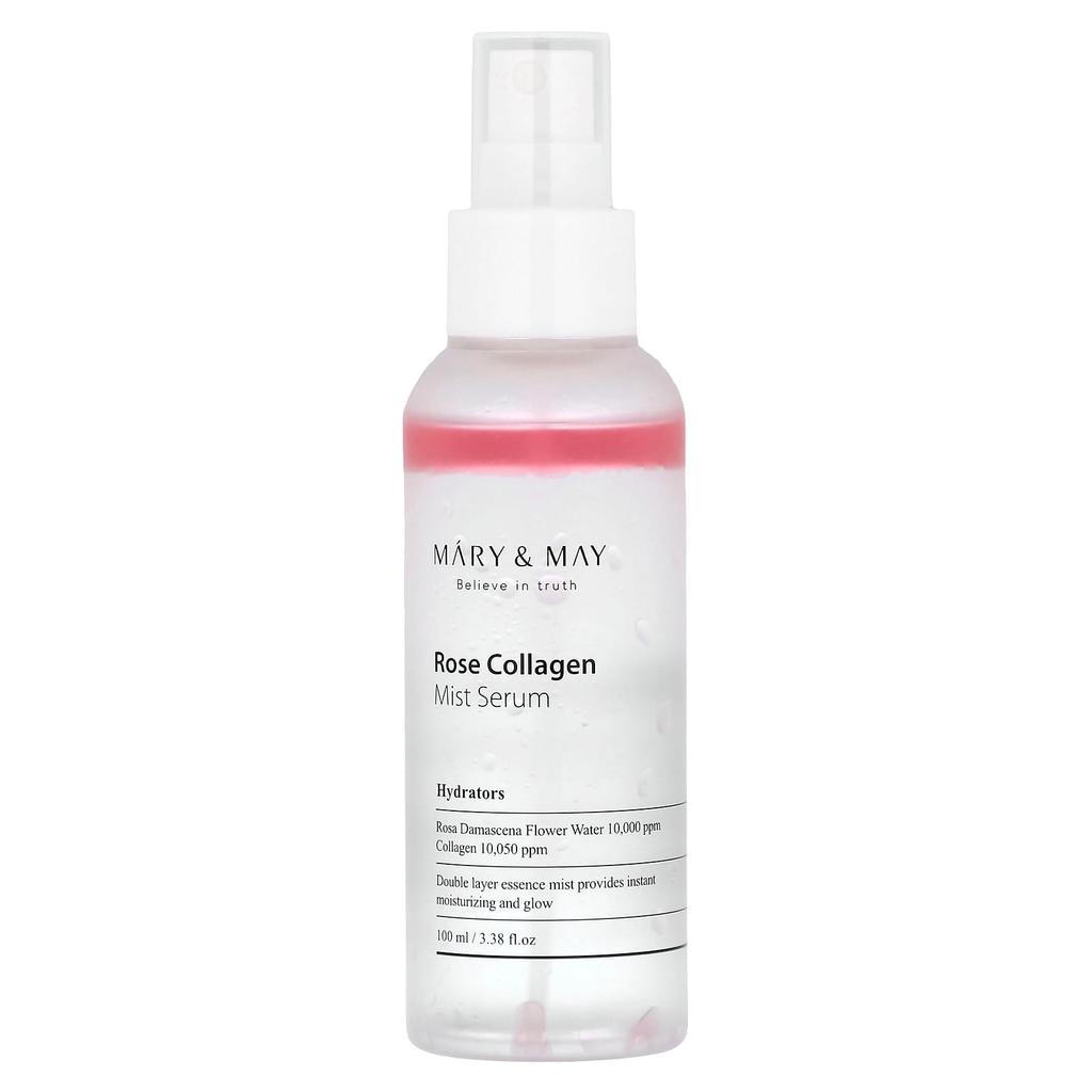 Mary & May, Rose Collagen Mist Serum, 100Ml(3.38Fl Oz)