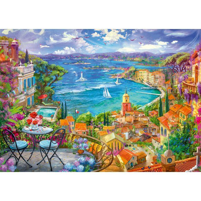 Ravensburger - Puzzle Adulte - Puzzle 1000 pièces - Saint-Tropez - dès 14 ans - Puzzle de qualité supérieure -12001824