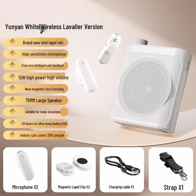 

M29 Wireless Lapel Microphone & Amplifier for Outdoor Recording & Live Broadcast