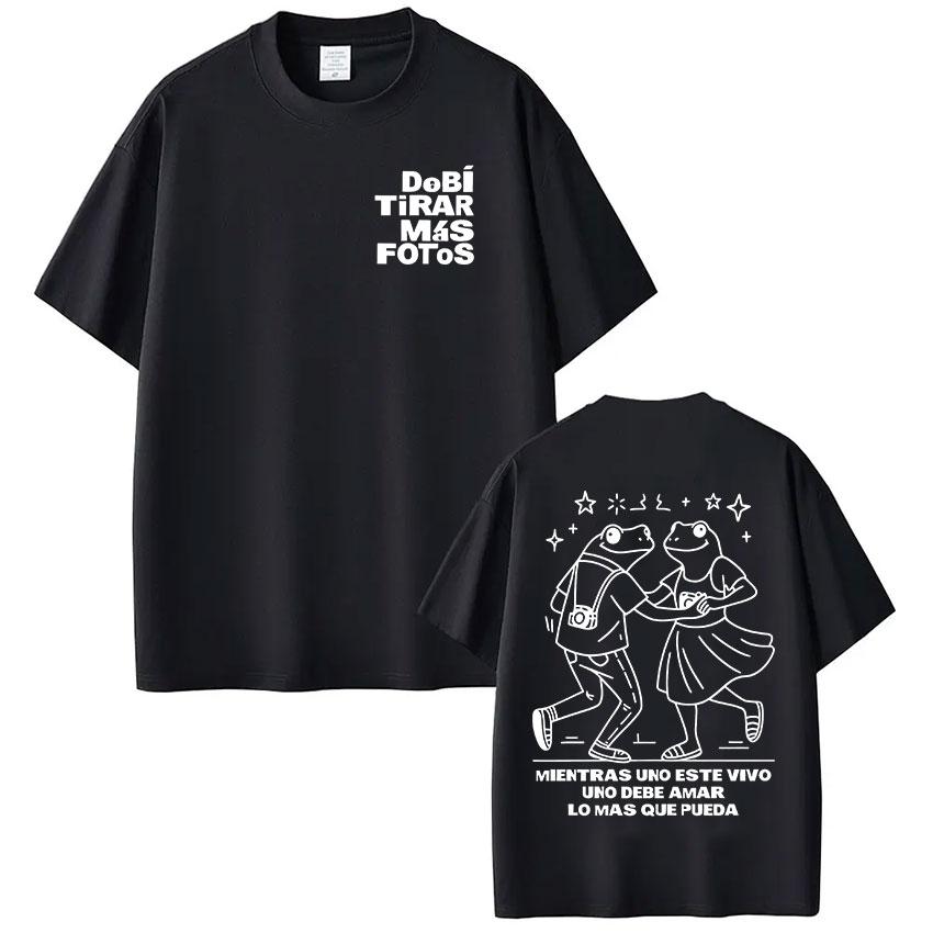 Summer Rapper Bad Bunny Debi Tirar Mas Fotos DTMF Merch T Shirts Men s Clothing Fashion T-shirt S