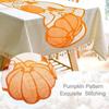 Lace Maple Leaves Pumpkin 72 X 13 Inch Halloween Decorations Table Runner Table Cloth Table Cover