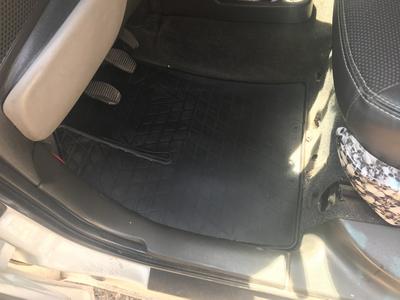 Rubber Mats () 2 Pcs, Premium - No Smell of Rubber for Fiat Doblo I 2005-2010