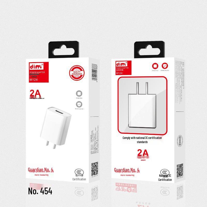 

3C Certified 2A Fast Charger & Type-C Data Cable Set for Android, Apple, Huawei
