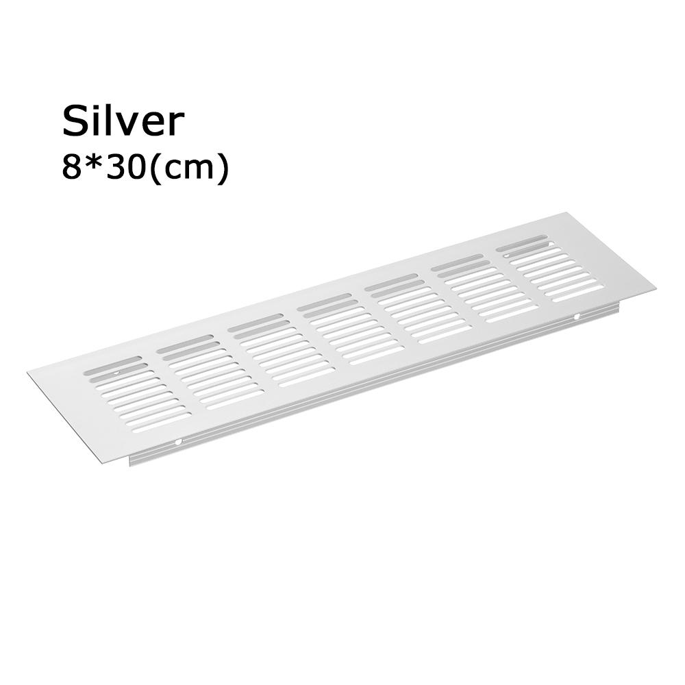 8 Sizes Aluminum Alloy Cabinet Air Vent Ventilator Grille Decor Cover Closet Shoe Wardrobe Mesh Hole Cover Hardware Daily Tools