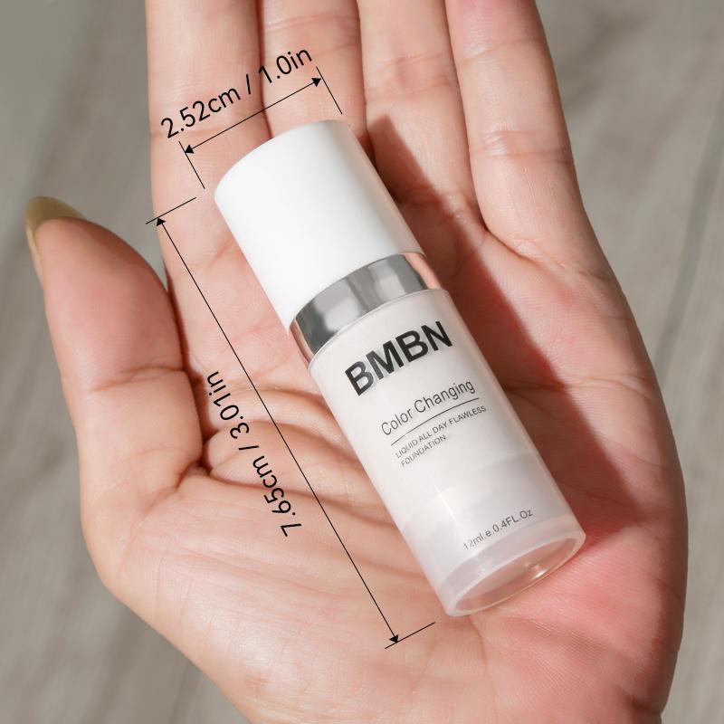 Color-Changing BB Cream Foundation, Moisturizing Liquid Concealer Thermal Changing Foundation, Brightens and Covers Imperfections Foundation