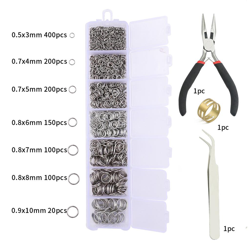 DIY Jewelry Accessories, Earrings, Ear Hooks, Bracelets, Necklaces, Handmade Bead Materials, Tool Sets