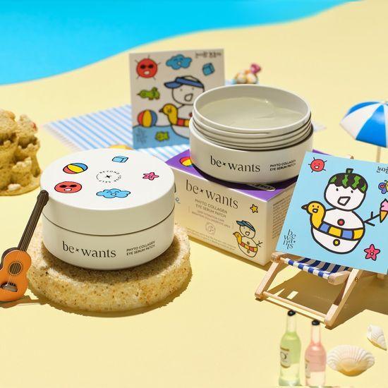 bewants Phyto Collagen Eye Serum Patch 60 Sheets (+ 2 Types of NungNungi Stickers)