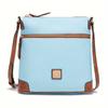 Retro Messenger Bag For Women, Simple Vegan Leather Purse, Classic Style Shoulder Bag