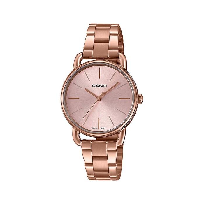 Casio Enticer Analog Rose Gold Dial Women s Watch - LTP-E412PG-4ADF (A1795)