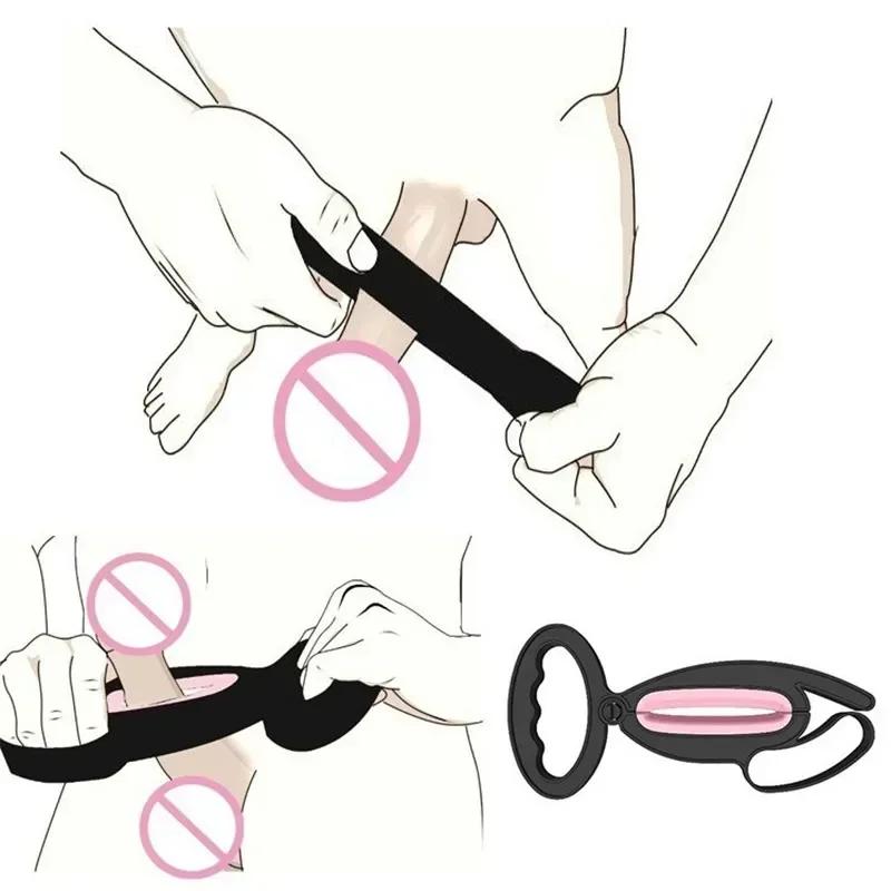 Kit Extensor și Mărire Penis pentru Bărbați – Clip de Masaj cu Întindere, Antrenor de Exerciții, Jucărie Sexuală pentru Adulți pentru Creștere