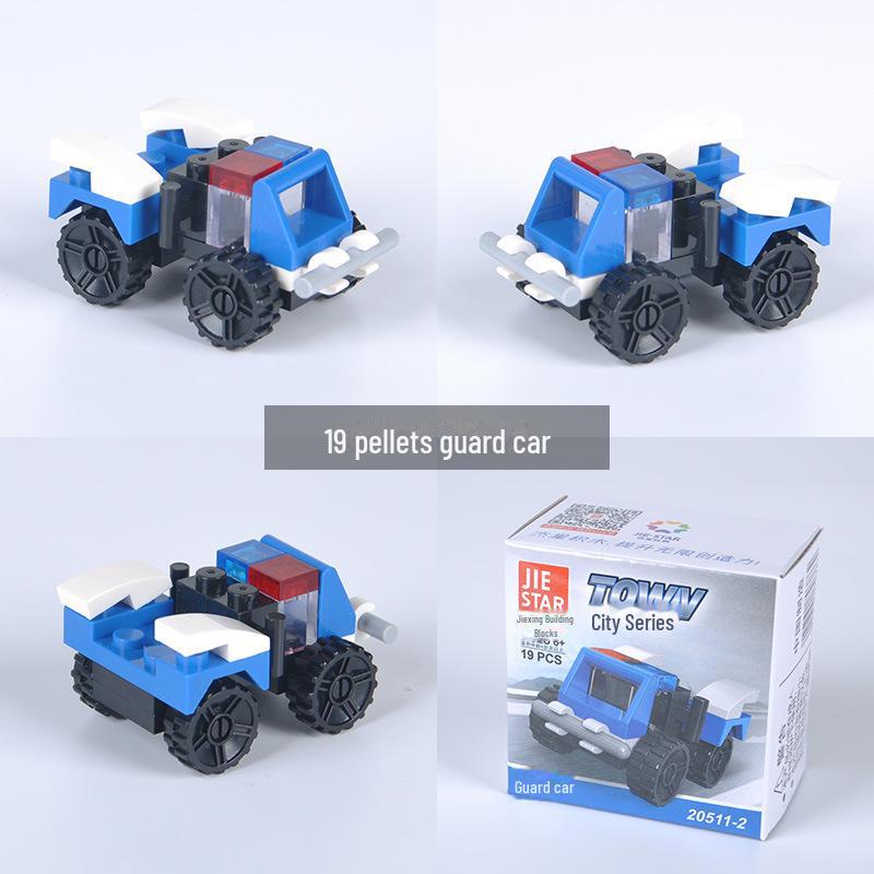 DIY Children's Building Blocks: Military, Construction, Aircraft & Fire Truck Set