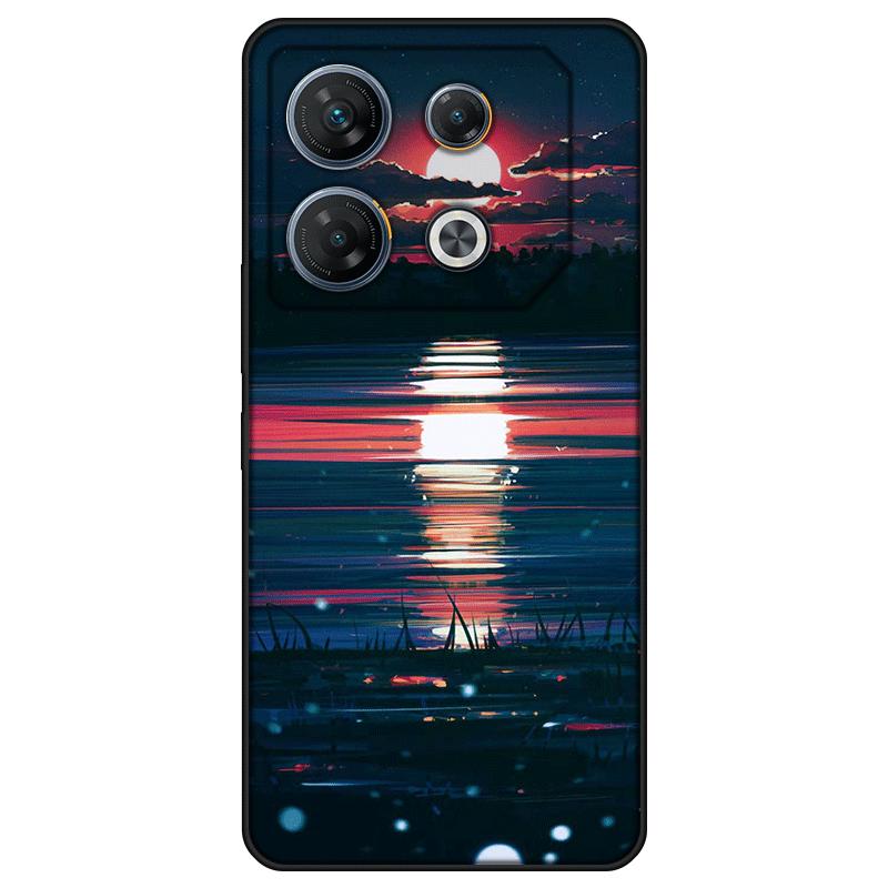Soft Silicone For Infinix GT 10 Pro Case TPU Painted Back Cover Infinix GT 10 Pro Casing