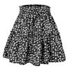 Women's High Waist Fashion Printed Skirt Small Floral A-line Short Skirt For Women