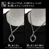 Gin no Smoked Kihei Length Width Dark Silver Necklace Necklace Chain Only [Shinjuku Kura] Chain, 40-70cm (70cm), approx. 1.7mm, 925, Chain, Chain,