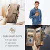 CaseMe Flip Leather Phone Case For Samsung Galaxy S26 Ultra S25 Edge S24 FE S23 S22 S21 S20 Plus S10 Note 20 Ultra Zipper Wallet Card Bag Cover Coque