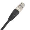1m/3.3ft Microphone Cable 3Pin XLR Male to 3Pin XLR Female Male to Female Cable  for Speakers