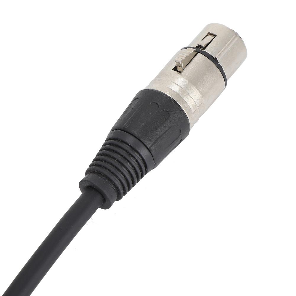 1m/3.3ft Microphone Cable 3Pin XLR Male to 3Pin XLR Female Male to Female Cable for Speakers