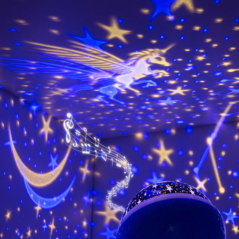 Starry Sky Projection String Lights: Atmosphere Light Decoration & Valentine's Day Gift for Children, Men & Women