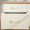Knobs PVD Gold Brass Cabinet Handle Light Luxury Heavy Duty Drawer Pulls Solid Handle Beautiful Cabinet Door Handle Wardrobe