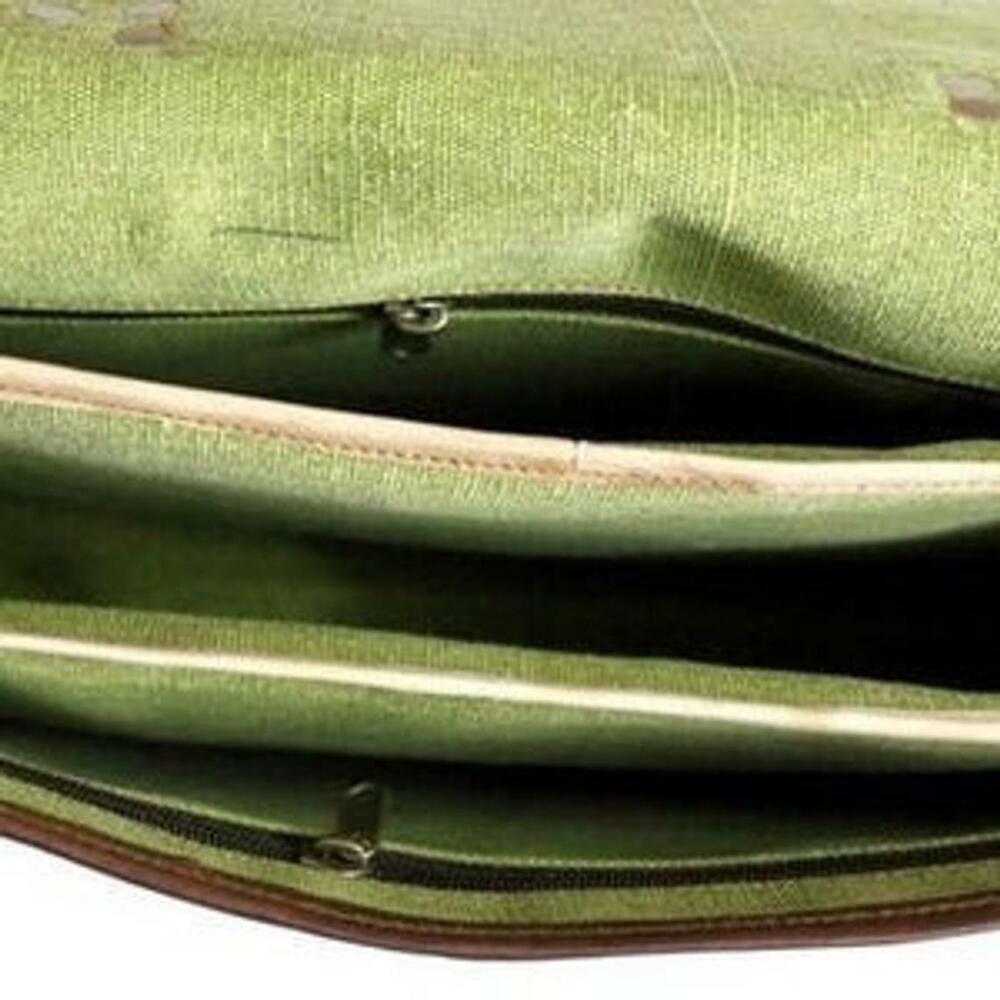 Bolsa feita à mão de couro marrom vintage masculina mensageiro laptop nova pasta ombro