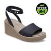 Crocs Brooklyn Ankle Strap Wedge Bkm  24swsd209406 
