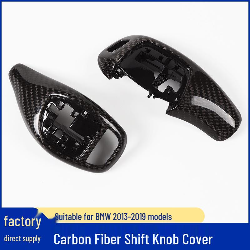 Carbon Fiber Gear Lever Head for BMW F10 F30 F31 F02 Sport Models
