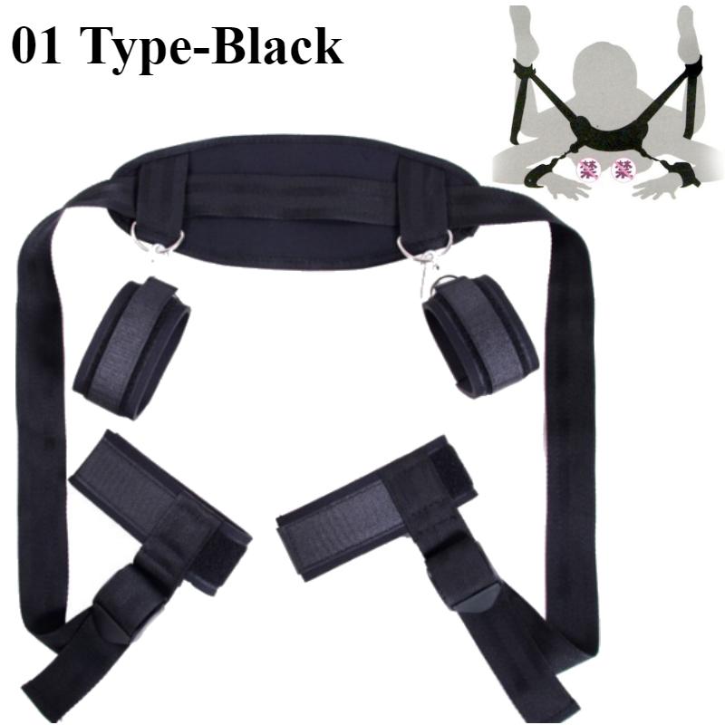 BDSM Bondage Erotic Sex Toys for Women Couples Games SM Slave Binding Straps Handcuffs Leg Separation Toys Adult Sex Accessories