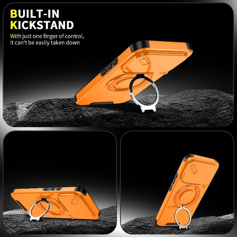 Capa for Xiaomi 17T Pro 15T 14T Pro Case for Xiaomi Mi 17T Cover Armor Slide Camera Ring Magnetic Stand Shockproof Phone Funda