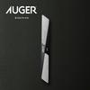 Kai corporation auger nail file  auger mens nail file nail care double-sided type care  stainless steel black