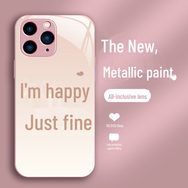 

Чехол Liquid Glass X Anti-Fall для Apple 13ProMax, 12Mini, 8Plus с персонализированным текстом. Идеальная посадка и защита для ваших устройств! 14 Pro