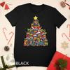 Dachshund Christmas Tree Dog Xmas Santa Boys Kids Girls T Shirt