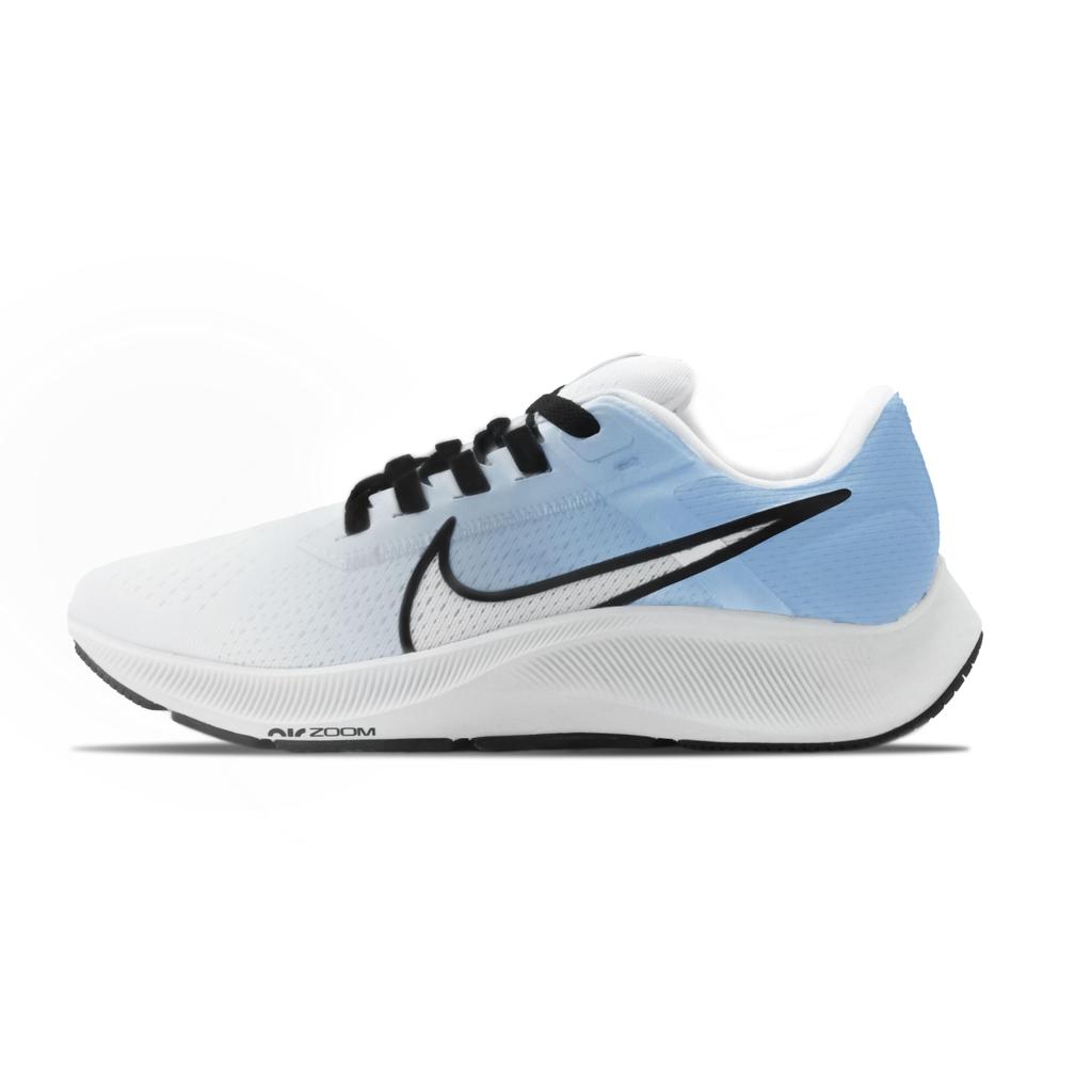 Nike Pegasus 38 Slip Resistant Abrasion Resistant Low Top Running Shoes Men's Light Blue CW7356-100(Team147-)