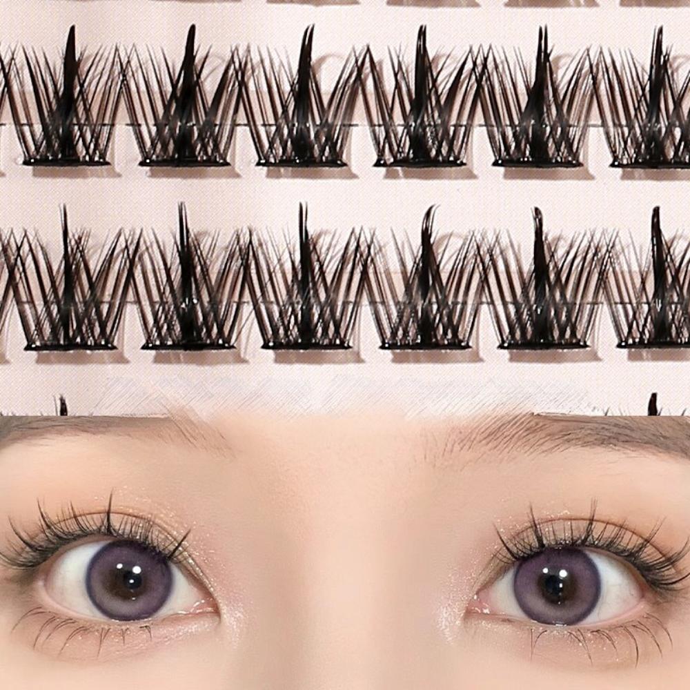 Glue-free False Eyelashes for Women, Sunflower Trilogy, Natural Simulation, Glue-free Self-adhesive Eyelash Stickers for Lazy People