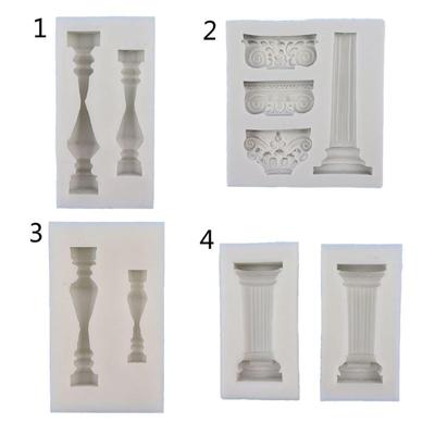 Decorazione colonna romana stampo in silicone adatto per resina epossidica resina fai da te artigianato creazione di gioielli decorazione della casa