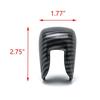 Carbon Fiber Style Inner Gear Shift Knob Cap Cover Trim Fits Honda Accord 18-20