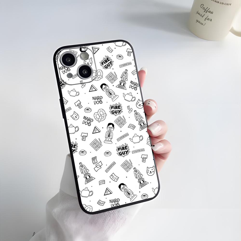 The Offices TV Phone Case For IPhone 17 Pro Max 15 Pro 16 14 Plus 12 13 Mini 11 Pro Shockproof Soft Cover