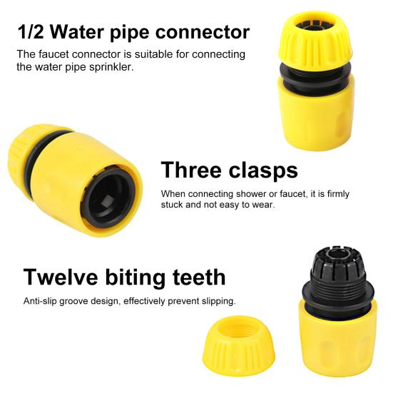 1 Set Garden Hose Nozzle 10 Patterns Watering Professional Eco-friendly Window Car Washing Sprayer Nozzle Home Use