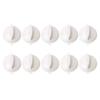 10 Pieces Switch Knobs Microwave Knob Assembly Easy To Installs D Shaped Hole Knob Plastic Texture Timer Switch Knob
