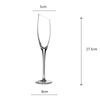 2pcs/Set 100-200ml Creative Art Shape Champagne Cup Gold Mouth Goblet Festival Family Tasting and Smelling Wine