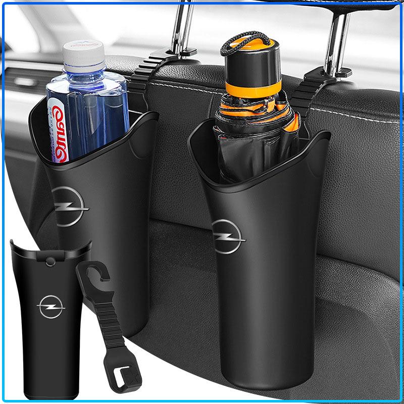 1/2Pcs Car Storage Box Umbrella Garbage Organizer Bucket For Opel Astra H G J Insignia Mokka Zafira Corsa Vectra B C D