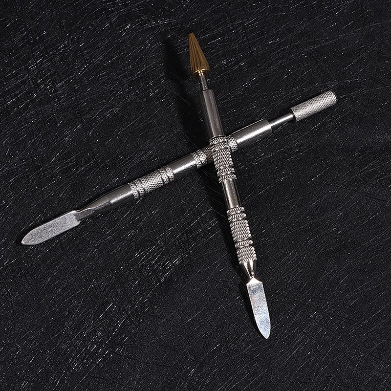 Kůže Dual Head Edge Olej Lepení Aplikátor Dye Pen Nástroj Rychlý váleček pro kožené řemeslné nástroje Dvojité sady Příslušenství