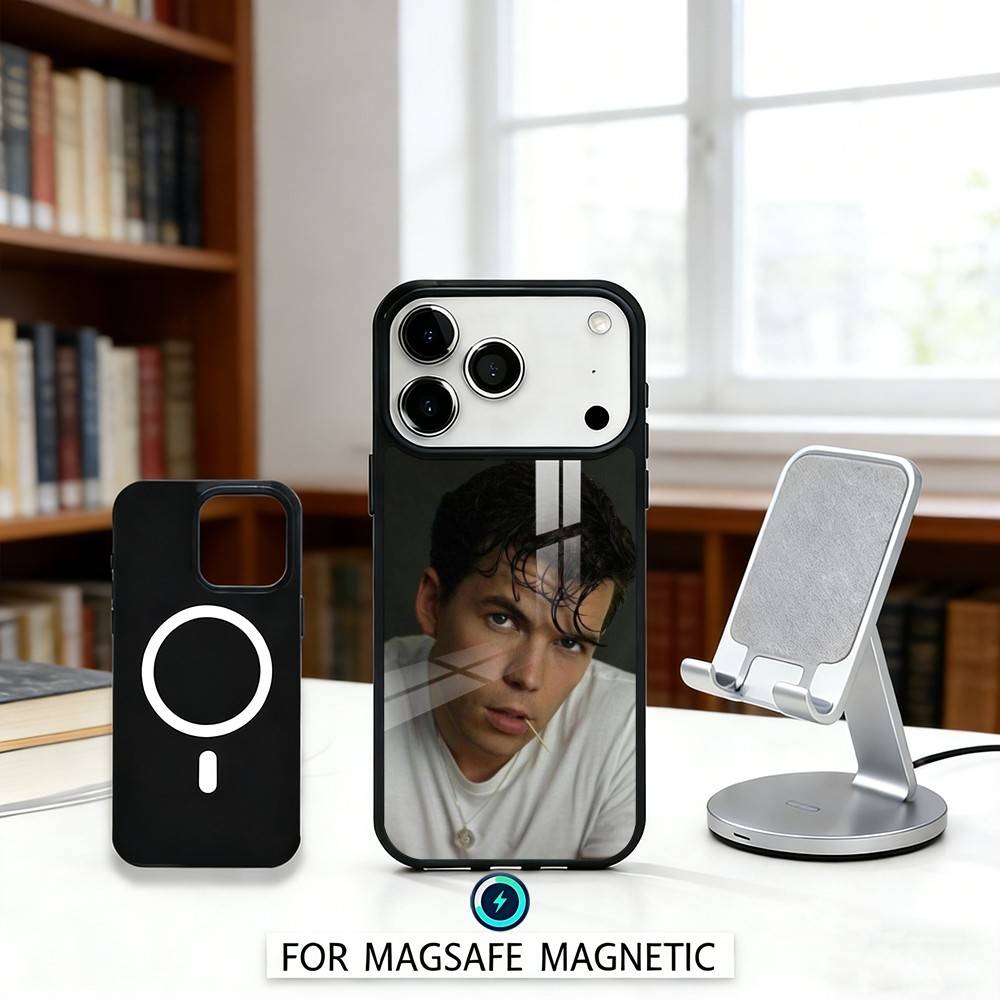 Actor L-Luke Newton Phone Case For iPhone 17,16,15,14,13,12,Pro,Max For Magsafe Magnetic Wireless Charging