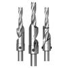 3mm-8mm Countersunk Head Salad Drill Flat Bottom Drill Bit High Speed Steel Woodworking Drill Bit Hole Cutter Punch Tools