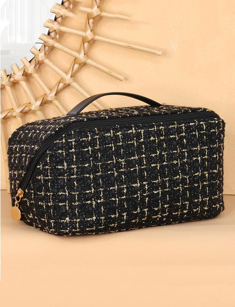 Trousse cosmetica Thousand Bird Grid per donna Grande capacità Portatile Borsa portaoggetti da viaggio 1 pz
