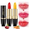 1Pc Color-Changing Lip Balm, Lip Care, Carrot/Red Cherry Flavor, Long-Lasting Moisturizing, Temperat