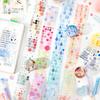1 Roll Minimalist Basic Dot Washi Tape Sticker, Classic Round Dot Patterns, Self-Adhesive & Residue-Free for Journal Decoration